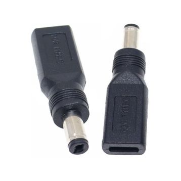 Alfais 4321 Type-C to DC 5V PD 5.5x2.1 mm Power Şarj Çevirici Dönüştürücü Adaptör