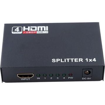 Alfais 4410 4 Port HDMI Splitter Çoklayıcı Switch Çoklu Ekran Bağlantı