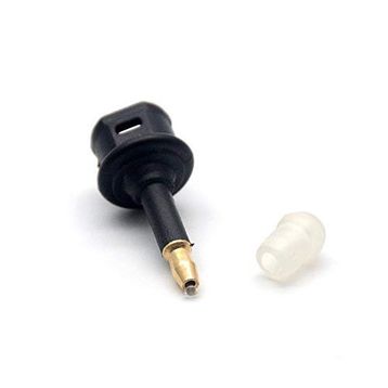 Alfais 4430 Toslink to Mini Toslink Adaptör Çevirici Dönüştürücü
