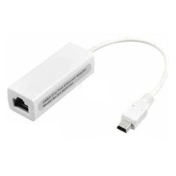 Alfais 4455 Mini USB 5 Pin Ethernet Çevirici Adaptör