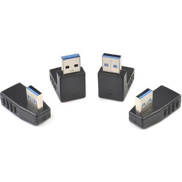 Alfais 4461 USB 3.0 90 Derece 4in1 Çevici Dönüştürücü Adaptör Seti