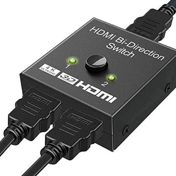 Alfais 4494 2 Port Çift Yönlü HDMI Switch Splitter