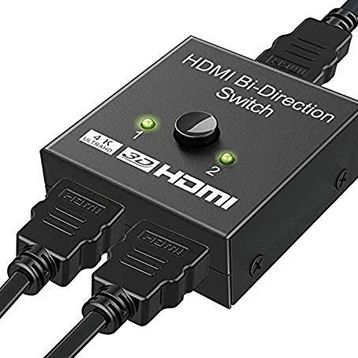 Alfais 4494 2 Port Çift Yönlü HDMI Switch Splitter