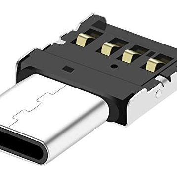 Alfais 4497 Type C To USB Çevirici Mini Dönüştürücü Adaptör
