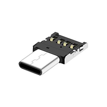 Alfais 4497 Type C To USB Çevirici Mini Dönüştürücü Adaptör
