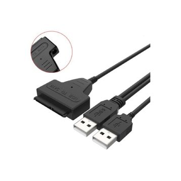 Alfais 4543 Usb 2.5 3.5 İnç Sata Ssd Hdd Uyumlu Hard Disk Çevirici Dönüştürücü Adaptör Kablosu