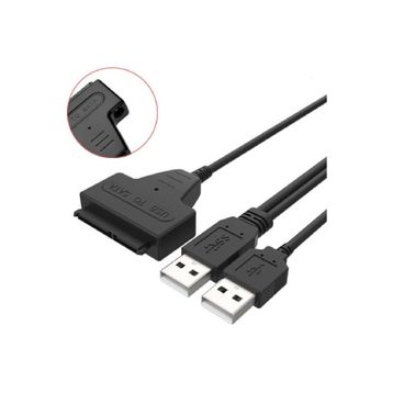 Alfais 4543 Usb 2.5 3.5 İnç Sata Ssd Hdd Uyumlu Hard Disk Çevirici Dönüştürücü Adaptör Kablosu
