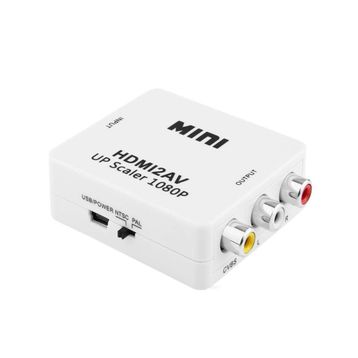 Alfais 4552 HDMI To RCA AV 1080P Destekli Çevirici Dönüştürücü Adaptör