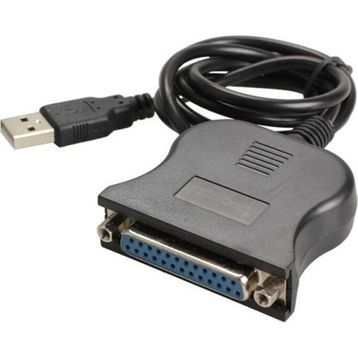 Alfais 4562 USB Lpt Paralel Yazıcı Printer Çevirici Dönüştürücü Adaptör Kablosu