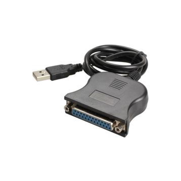Alfais 4562 USB Lpt Paralel Yazıcı Printer Çevirici Dönüştürücü Adaptör Kablosu