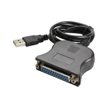 Alfais 4562 USB Lpt Paralel Yazıcı Printer Çevirici Dönüştürücü Adaptör Kablosu