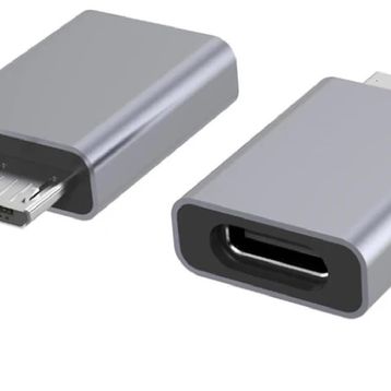 Alfais 4570 USB Type-C to Micro-B USB Çevirici Dönüştürücü Adaptör