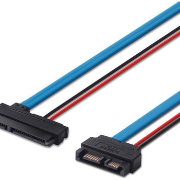 Alfais 4791 Slim Sata 7+6 To 7+15 Pin Sata DVD Çevirici Dönüştürücü Adaptör Kablosu