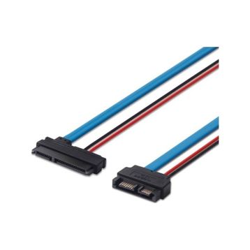 Alfais 4791 Slim Sata 7+6 To 7+15 Pin Sata DVD Çevirici Dönüştürücü Adaptör Kablosu