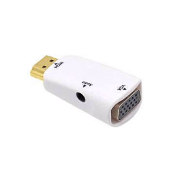 Alfais 4867 HDMI to VGA Çevirici Dönüştürücü Adaptör