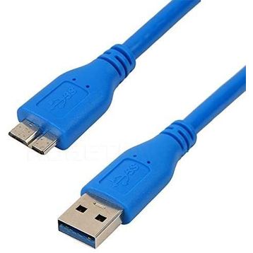 Alfais 4914 USB 3.0 Micro Type B 3 m Ara Harddisk Bağlantı Kablosu