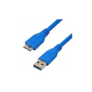 Alfais 4914 USB 3.0 Micro Type B 3 m Ara Harddisk Bağlantı Kablosu