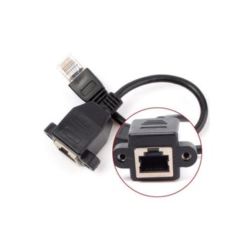 Alfais 4932 RJ45 Cat5 Cat6 Dişi Erkek Çevirici Koruyucu Adaptör