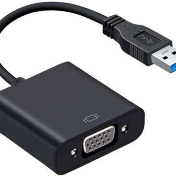 Alfais 4956S USB 3.0 To VGA Çevirici Dönüştürücü Adaptor Monitör Kablosu