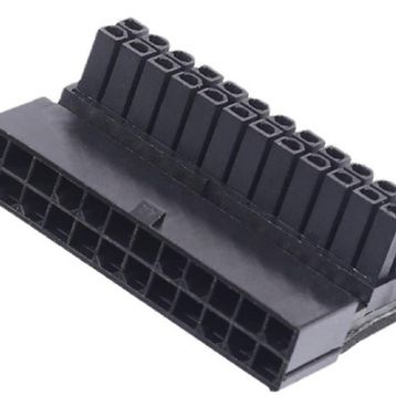 Alfais 4982 ATX 24 Pin to Erkek Dişi Anakartlar için 90 Derece Açı Dönüştürücü Adaptör