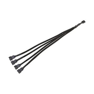 Alfais 4987 4 Pin 4 Port Fan Y Pwm Çoklayıcı Splitter Kablosu