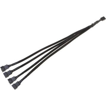 Alfais 4987 4 Pin 4 Port Fan Y Pwm Çoklayıcı Splitter Kablosu