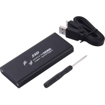Alfais 5053 Mini PCI MSata to USB 3.0 SSD Harddisk Kutusu
