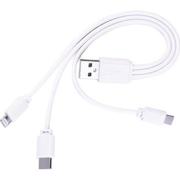 Alfais 5103 Micro USB Type C Lightning Usb Data Şarj Kablosu