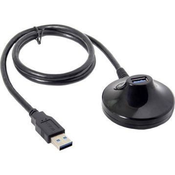 Alfais 5255 1 mt Standlı Dişi Erkek 3.0 USB Uzatma Kablosu