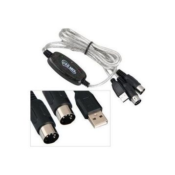Alfais AL-4590 USB Midi Kablosu Çevirici Dönüştürücü Adaptör
