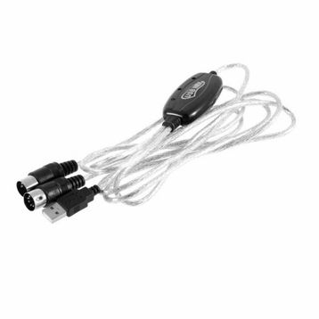 Alfais AL-4590 USB Midi Kablosu Çevirici Dönüştürücü Adaptör