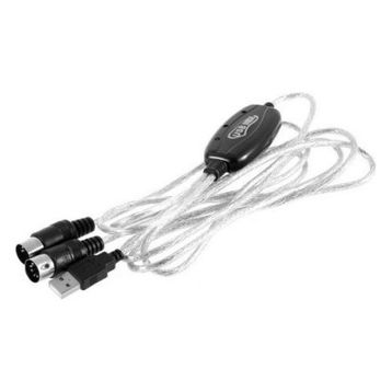 Alfais AL-4590 USB Midi Kablosu Çevirici Dönüştürücü Adaptör