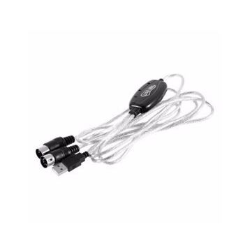 Alfais AL-4590 USB Midi Kablosu Çevirici Dönüştürücü Adaptör