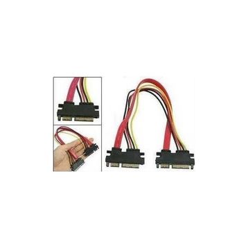 Alfais Al-4618 15-7 Pin Harddisk Sata Data Power 30 cm Uzatma Ek Kablosu