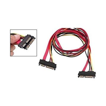 Alfais Al-4618 15-7 Pin Harddisk Sata Data Power 30 cm Uzatma Ek Kablosu
