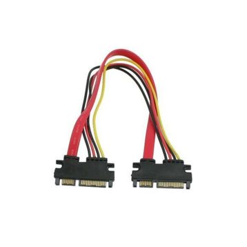 Alfais Al-4618 15-7 Pin Harddisk Sata Data Power 30 cm Uzatma Ek Kablosu