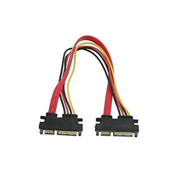 Alfais Al-4618 15-7 Pin Harddisk Sata Data Power 30 cm Uzatma Ek Kablosu