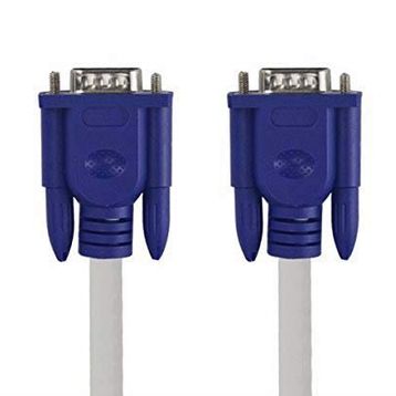 Alfais AL-4630 Vga To Vga 10 m Bilgisayar Laptop Projeksiyon Bağlantı Kablosu