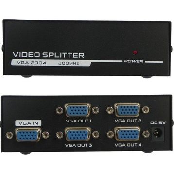 Alfais Al-4873 4 Port VGA Splitter Switch Çoklayıcı