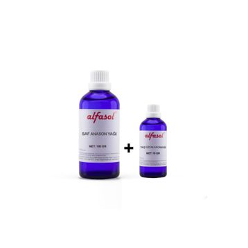 Alfasol Saf Anason Yağı 100 gr + 10 gr Yaş Üzüm Aroması
