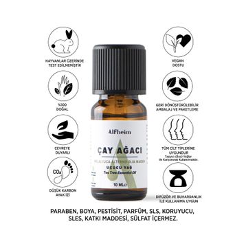 Alfheim 10 ml Çayağacı Uçucu Yağı