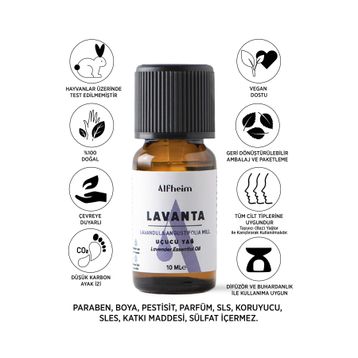 Alfheim 10 ml Lavanta Uçucu Yağı
