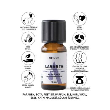 Alfheim 10 ml Lavanta Uçucu Yağı