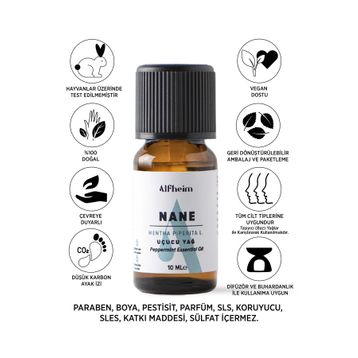 Alfheim 10 ml Nane Uçucu Yağı