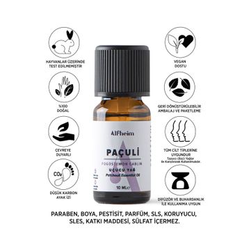 Alfheim 10 ml Paçuli Uçucu Yağı