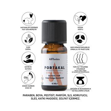 Alfheim 10 ml Portakal Uçucu Yağı