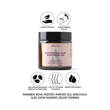 Alfheim 100 ml Kids Soothing Yatıştırıcı Baby Balm