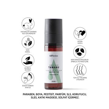 Alfheim 30 ml Tamanu Taşıyıcı Sabit Yağı Tamanu Yağı