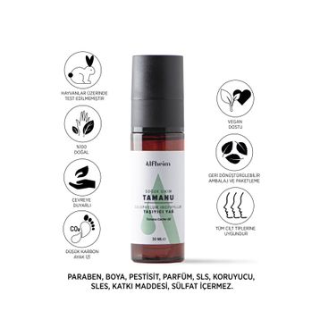 Alfheim 30 ml Tamanu Taşıyıcı Sabit Yağı Tamanu Yağı