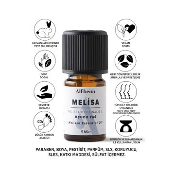 Alfheim 5 ml Melisa Uçucu Yağı
